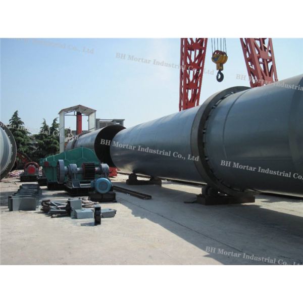 Cheap Activated Cement Rotary Kiln , Energy Efficient Rotary Lime Furnace for sale