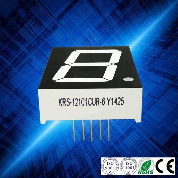 Cheap 2.3" Common Anode 1 Digit 7 Segment LED Displays for sale