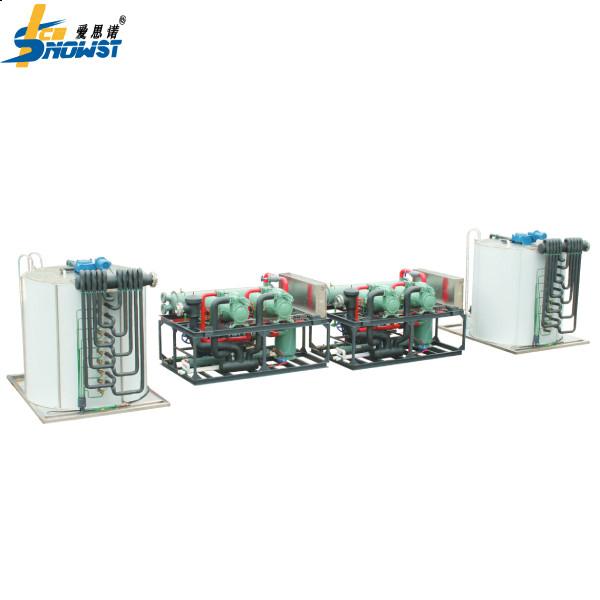 Cheap 50ton PLC Freshwater Flake Ice Machine Maker For Seafood Processing for sale