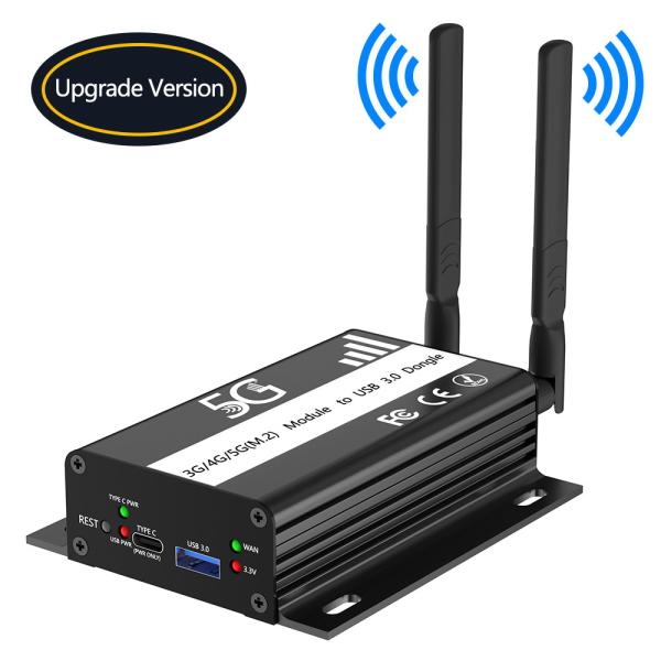 Cheap New Version NGFF(M.2)  key B to USB 3.0 Adapter with card Slot  and additional power for 3G/4G/5G Module for sale