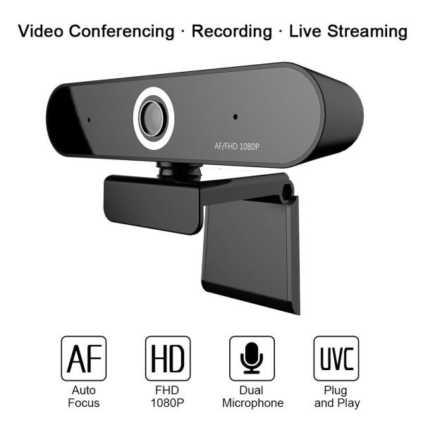 Cheap Webcam pc camera 1080P Built-in Noise Reduction Microphone for sale