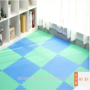 China Plain interlocking EVA soft foam exercise floor mats on sale
