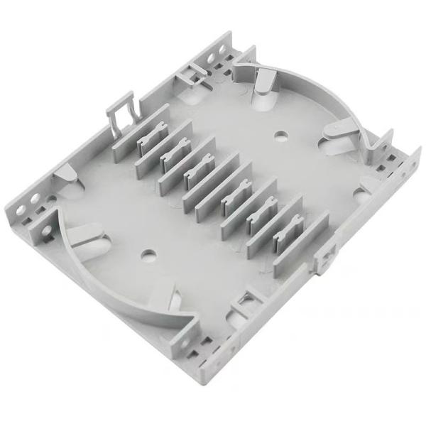 Cheap ANSHI 12 Cores Splice Cassette Tray For Optical Patch Panel Terminal Box FTTH4/6/8/12 Core Small Fusion Box for sale