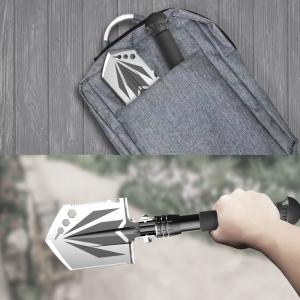 Best 3Cr13 Military Multifunctional Outdoor Shovel 8in Head Hand Tools wholesale