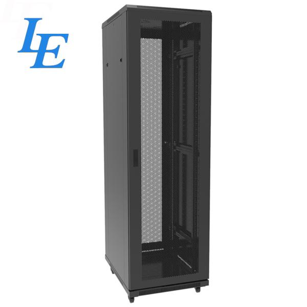 Cheap Cooling Data Center Floor Mount Server Rack Static Loading 800kg Width 600mm for sale