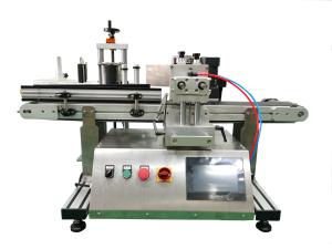 500W TableTop PET Round Bottle Labeling Machine for Chilli Sauce Paste