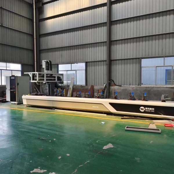Cheap Curtain wall production machine for 4 axes cNC Controlled Automatic Machining Centre for sale
