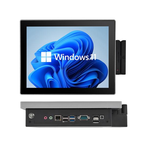 Cheap High Resolution Industrial Touch Screen Panel PC with HDMI/COM/USB/RJ45/Audio JACK/DP Interface Type and 1024*768 Resolution for sale