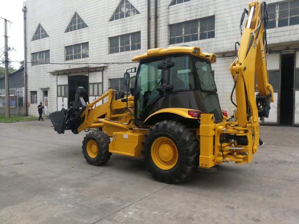Cheap 4X4 Backhoe Wheel Loader New Condition Reliability Small Backhoe Loader for sale