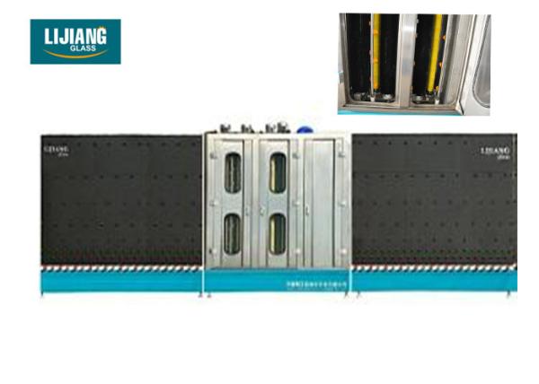 Cheap Soft Coating Vertical Glass Washing Machine Hierarchical Type System for sale