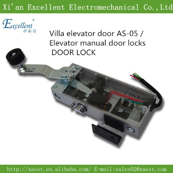 Cheap AS-05 elevator door lock / elevator lock / Manual elevator door lock/life door lock for sale