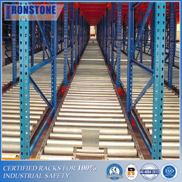 Cheap High Efficient Carton Flow Racking With Continuous Inventory Rotation for sale
