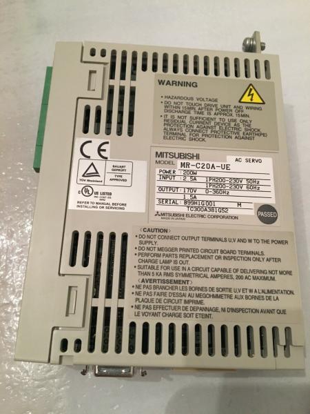Cheap MR-C20A-UE Mitsubishi 1phase 200-230v input AC servo amplifier for sale