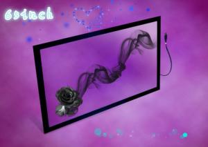 China Multi Touch Points 65 Inch Ir Touch Screen Frame For TV , 60000 Hours Time on sale