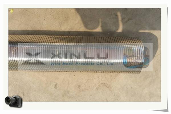 Cheap SUS 304 316 316L V Wire Screen Pipe Non Clogged Wedge Wire Screens for sale