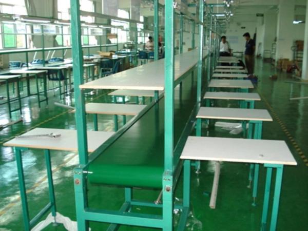 Cheap Conveyor Belt Electronics Assembly Line Aluminum Frame High Efficiency for sale