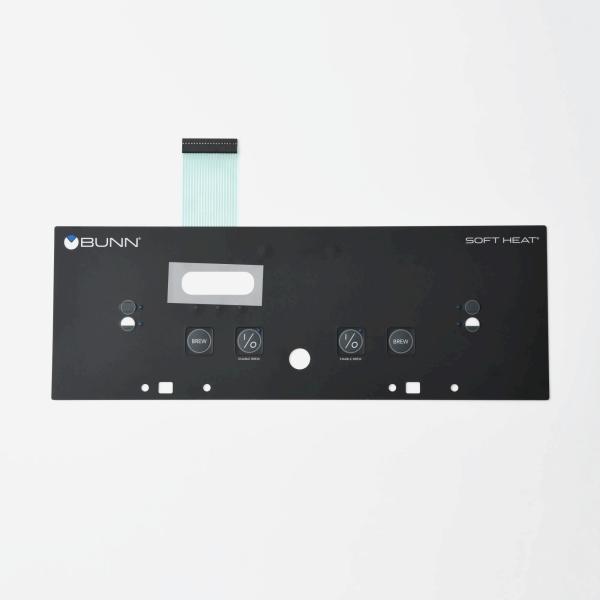 Cheap Customized Backlit Membrane Switch Panel DC 12V With Silk Screen Printing for sale