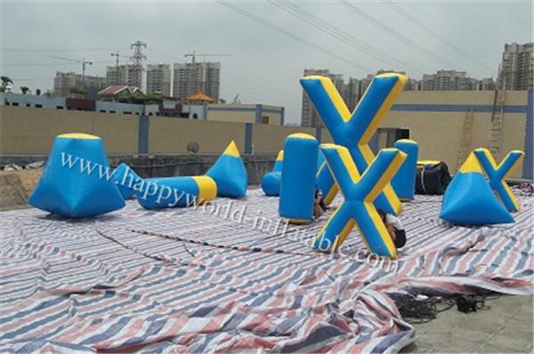 Cheap inflatable paintball bunkers , inflatable paintball field , paintball fields for sale for sale