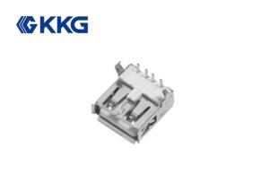 Best KKG Curl Brim Usb Type A Female Connector Mechanical Life 5000 Cycles wholesale
