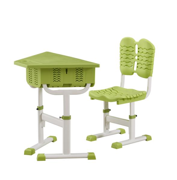 Cheap Height Adjustable Classroom Tables And Chairs ABS / PP Plastic for sale