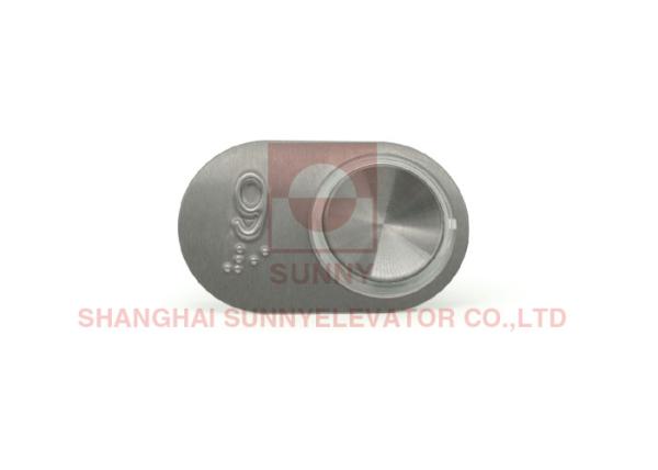 Cheap Elevator Push Button , Switch Elevator Parts Tactile characters with braille for sale