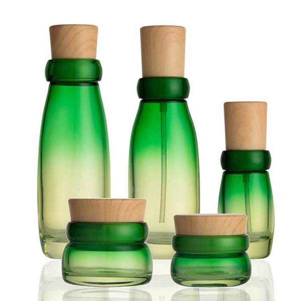 Cheap 40ml 32/400 Glass Cosmetic Bottles Body Lotion 4 Oz Glass Spray Bottles Bulk for sale