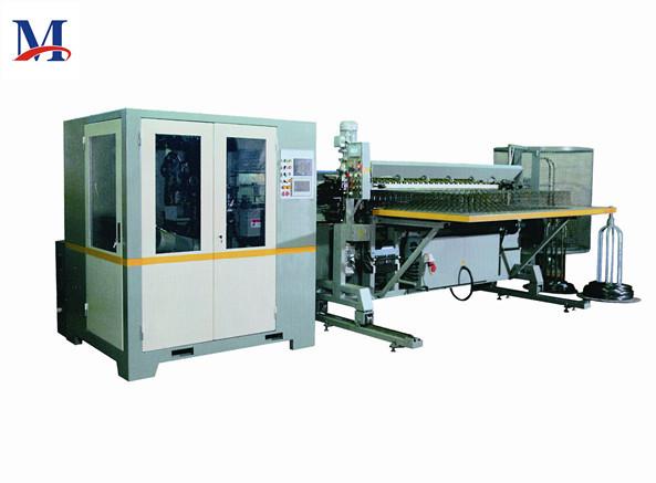 Cheap High Effciency Automatic Spring Making Machine Core Production Line Red Color for sale