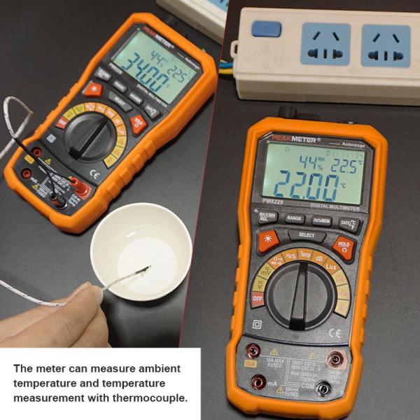 Cheap Portable Multimeter Instrument with Backlight Max Diode Test 2V for Professional Use for sale