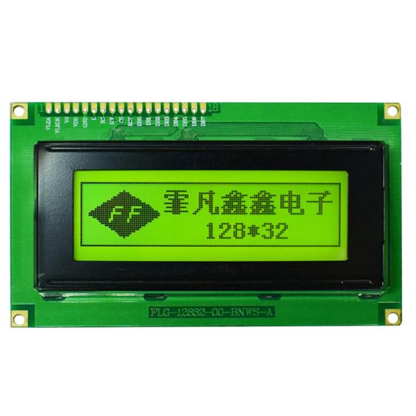 Cheap Electronic Tag 128*32 Graphic Display Module , Lat Rectangle Dot Matrix LCD Module for sale