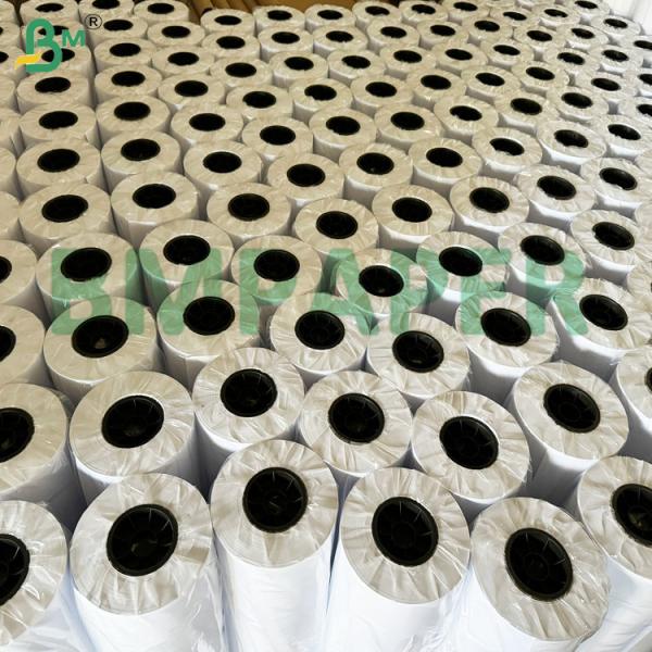 Cheap White Plotter Paper Smooth A0 A1 A2 Size Roll Uncoated Bond Paper for sale