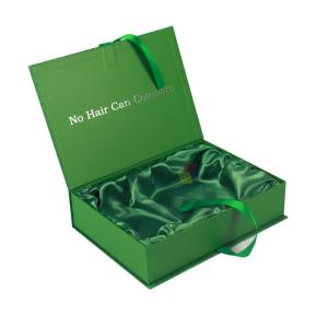 Best Glitter Paper Hair Extension Packaging Box Smooth Open With Magnetic Closure wholesale