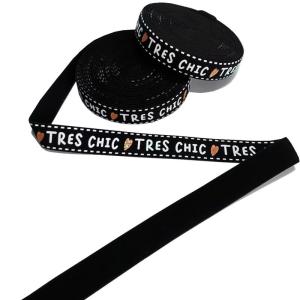 Best Custom Design Printed Nylon Elastic Webbing For Garment wholesale