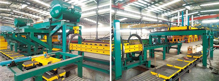 380V Automatic Static Pressure Moulding Line Machine Mould Plate With High Rate Of Utilization