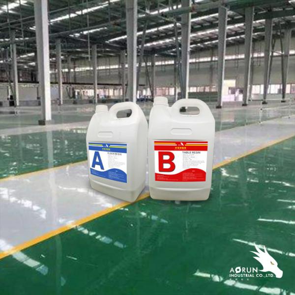 Cheap Anti Static AB Epoxy Floor Resin Modified Solvent Free Self Leveling for sale