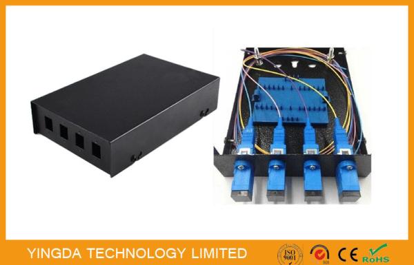 Cheap Custom Fully Load 4 Core SC LC Fiber Optic Termination Box For Local Area Networks for sale