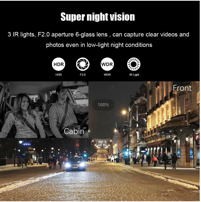 OEM WIFI Android Car USB DVR Camera Dashboard Rearview Mirror Recorder Video Registrater