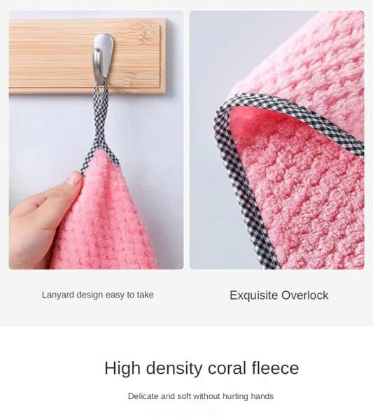 Cheap Multi-functional Microfiber Cleaning Towel 25x25cm Stainless Steel PP for sale
