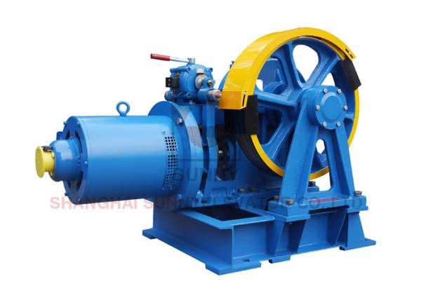 Cheap Constant Torque Geared Traction Machine With Traction Elevator Components for sale