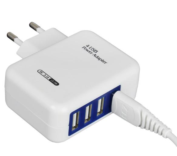 Cheap Portable USB Wall Charger EU/US/UK/AUS Socket Standard UL CB Certified for sale