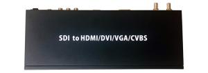 SDI to ALL Scaler Converter with  SD-SDI, HD-SI and 3G-sDI input signals with auto-detection