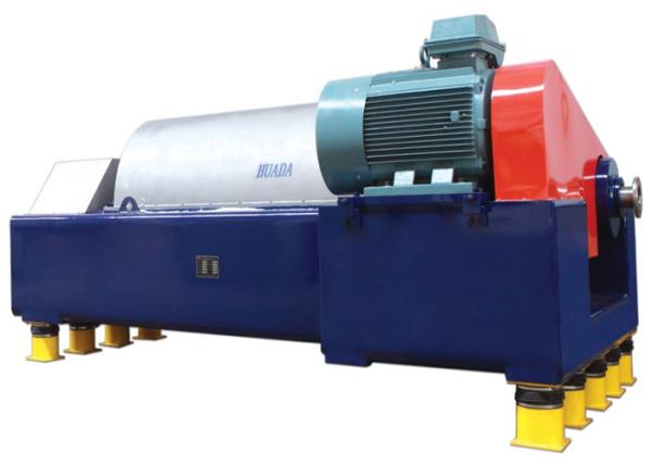 Cheap Horizontal Decanter Centrifuge  Continuous Feeding For Large Particle Size Material for sale