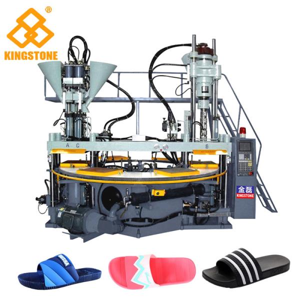 Cheap Rotary Three Color PVC straps Making Machine For slippers for sale
