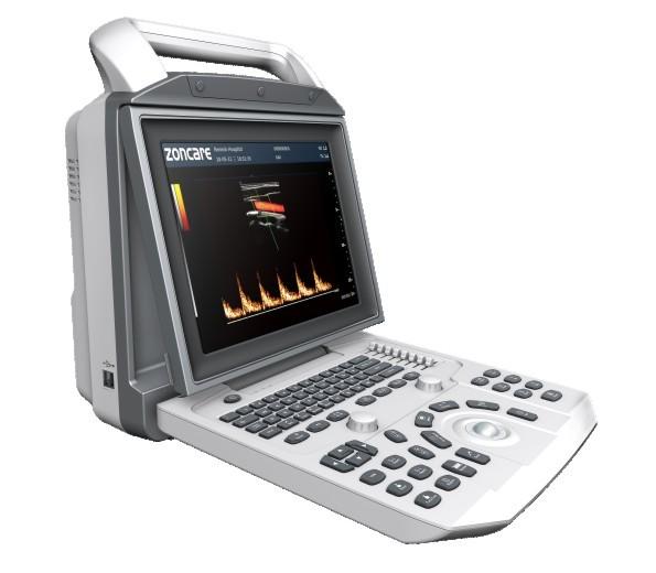 Cheap ZONCARE-V3 Portable Digital color Doppler ultrasound machine with CE for sale