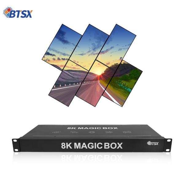 Bitvisus 8K60 PIP Edge Effects Point to Point Irregular Splicing LCD LED Video