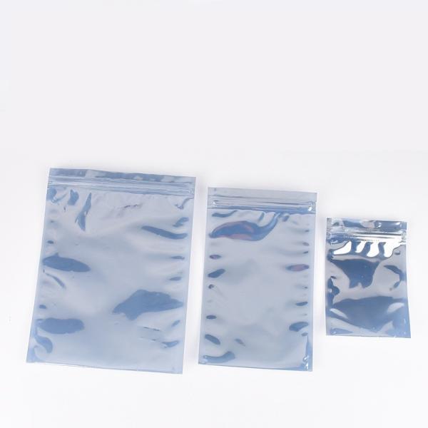 Cheap Side Sealing Translucent ESD anti static shielding bags Dustproof Waterproof for sale
