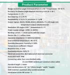 RS485 Communication X Y Z Inclination Sensor For Dual Axis Control And Angle