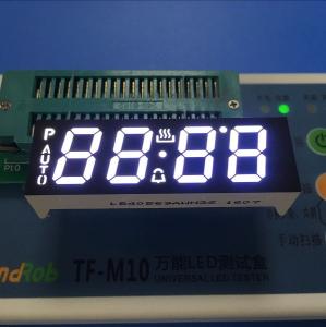 Best Ultra White Custom LED Display , 4 Digit Seven Segment Display Common Anode For Oven Timer wholesale
