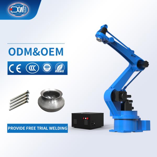 Cheap Plastic Injection Pallet Stacking Robotic Arm Automatic Welding Robot Palletizer for sale