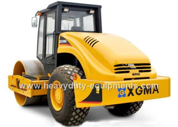 Cheap XG6101 Hydraulic Vibratory Road Roller using PERMCO or HERCULER vibrating pump for sale