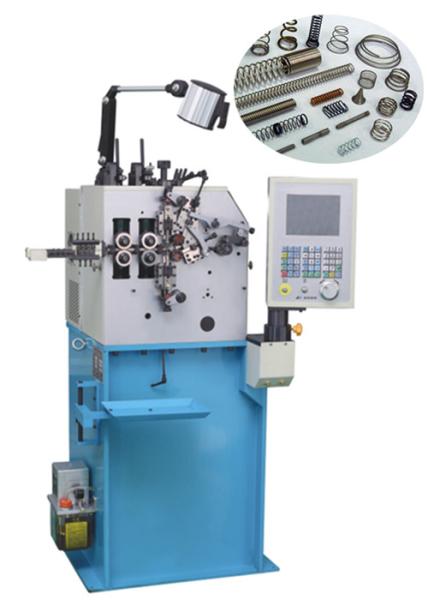 Cheap High Efficiency Cnc Spring Coiling Machine 300 pcs/min with 0.85 kw Cam Axis Servo Motor for sale
